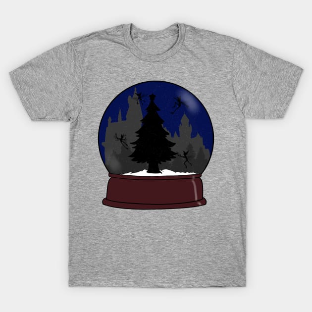 Cornish pixies snow globe T-Shirt by bowtie_fighter